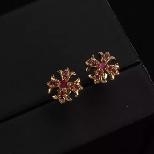 Wholesale Chrome Hearts Earrings #1344050 $32.00 USD, Wholesale Quality Replica Chrome Hearts Earrings