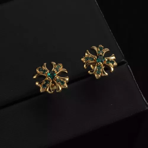 Wholesale Chrome Hearts Earrings #1344051 $32.00 USD, Wholesale Quality Replica Chrome Hearts Earrings