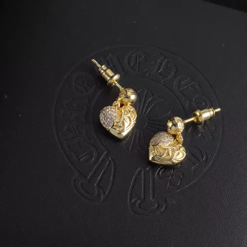 Wholesale Chrome Hearts Earrings #1344058 $34.00 USD, Wholesale Quality Replica Chrome Hearts Earrings