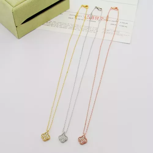 Replica Van Cleef & Arpels Necklaces For Women #1344142 $25.00 USD for Wholesale