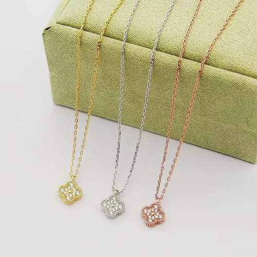 Replica Van Cleef & Arpels Necklaces For Women #1344143 $25.00 USD for Wholesale