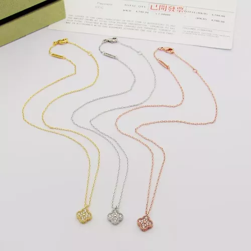 Replica Van Cleef & Arpels Necklaces For Women #1344143 $25.00 USD for Wholesale