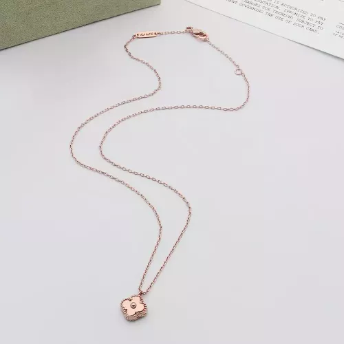 Wholesale Van Cleef &amp; Arpels Necklaces For Women #1344145 $25.00 USD, Wholesale Quality Replica Van Cleef &amp; Arpels Necklaces