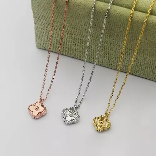 Replica Van Cleef & Arpels Necklaces For Women #1344145 $25.00 USD for Wholesale