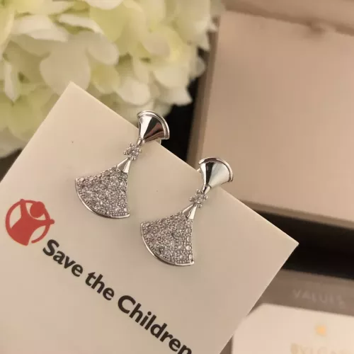 Wholesale Bvlgari Earrings For Women #1344272 $34.00 USD, Wholesale Quality Replica Bvlgari Earrings