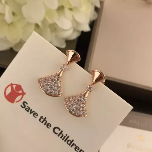 Wholesale Bvlgari Earrings For Women #1344274 $34.00 USD, Wholesale Quality Replica Bvlgari Earrings