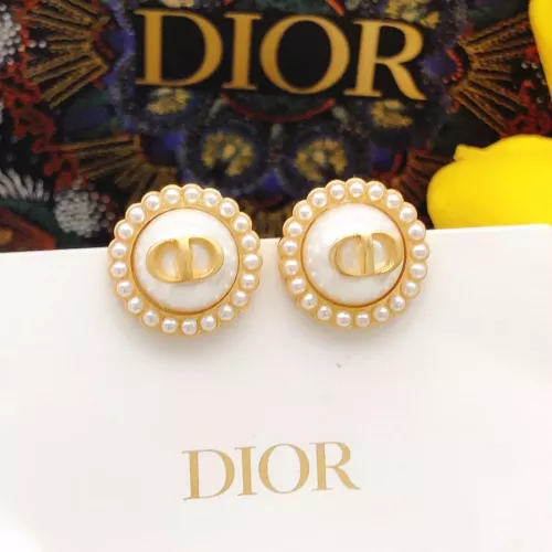 Wholesale Christian Dior Earrings For Women #1344322 $27.00 USD, Wholesale Quality Replica Christian Dior Earrings