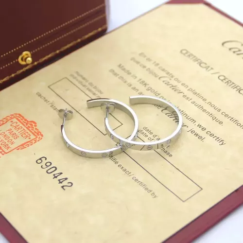 Wholesale Cartier Earrings For Women #1344361 $27.00 USD, Wholesale Quality Replica Cartier Earrings