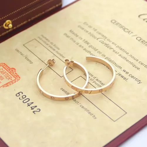 Wholesale Cartier Earrings For Women #1344362 $27.00 USD, Wholesale Quality Replica Cartier Earrings