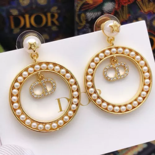 Wholesale Christian Dior Earrings For Women #1344421 $27.00 USD, Wholesale Quality Replica Christian Dior Earrings