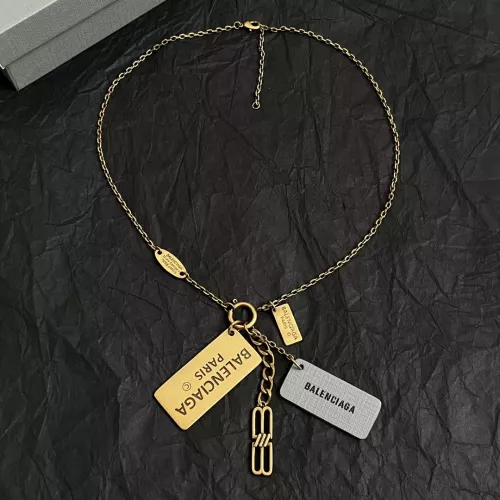 Wholesale Balenciaga Necklaces #1344441 $56.00 USD, Wholesale Quality Replica Balenciaga Necklaces