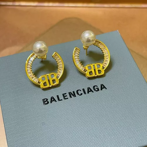 Wholesale Balenciaga Earrings For Women #1344468 $34.00 USD, Wholesale Quality Replica Balenciaga Earrings