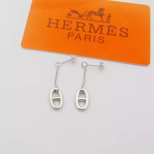 Wholesale Hermes Earrings For Women #1344549 $25.00 USD, Wholesale Quality Replica Hermes Earrings