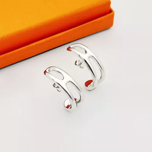 Wholesale Hermes Earrings For Women #1344557 $25.00 USD, Wholesale Quality Replica Hermes Earrings