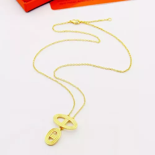 Wholesale Hermes Necklaces #1344621 $25.00 USD, Wholesale Quality Replica Hermes Necklaces