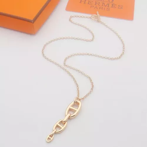 Wholesale Hermes Necklaces #1344623 $25.00 USD, Wholesale Quality Replica Hermes Necklaces