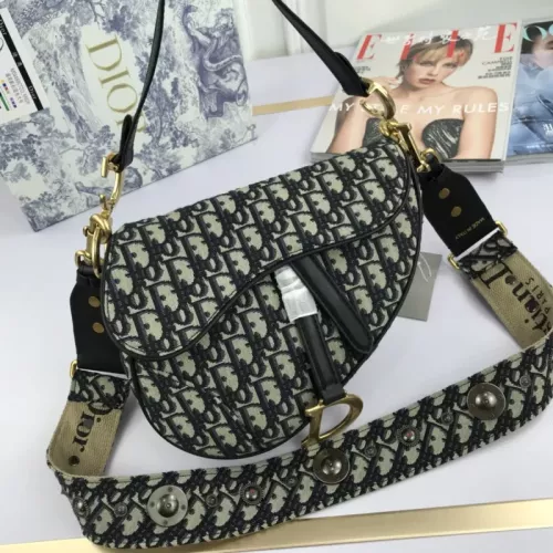 Wholesale Christian Dior AAA Quality Messenger Bags In Black For Women #1344699 $82.00 USD, Wholesale Quality Replica Christian Dior AAA Quality Messenger Bags