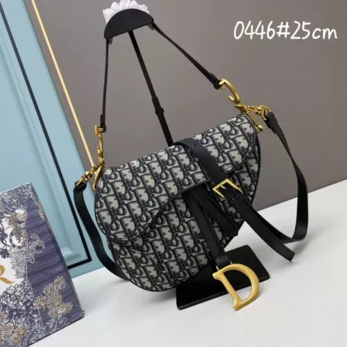 Wholesale Christian Dior AAA Quality Messenger Bags In Black For Women #1344702 $82.00 USD, Wholesale Quality Replica Christian Dior AAA Quality Messenger Bags