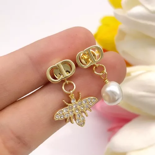 Wholesale Christian Dior Earrings For Women #1344708 $27.00 USD, Wholesale Quality Replica Christian Dior Earrings
