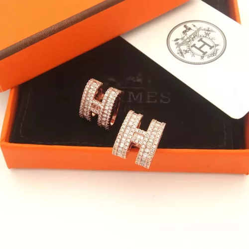 Wholesale Hermes Earrings For Women #1344774 $32.00 USD, Wholesale Quality Replica Hermes Earrings