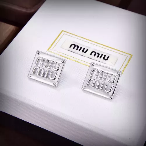 Wholesale MIU MIU Earrings For Women #1344874 $25.00 USD, Wholesale Quality Replica MIU MIU Earrings