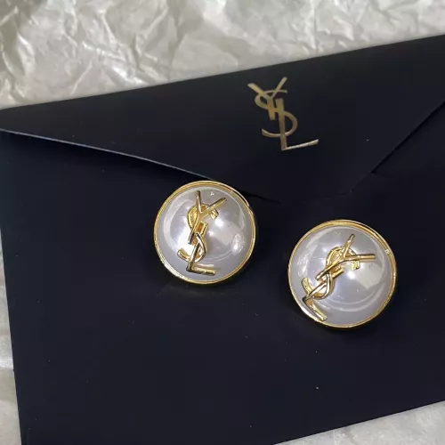 Wholesale Yves Saint Laurent YSL Earrings For Women #1344888 $27.00 USD, Wholesale Quality Replica Yves Saint Laurent YSL Earrings