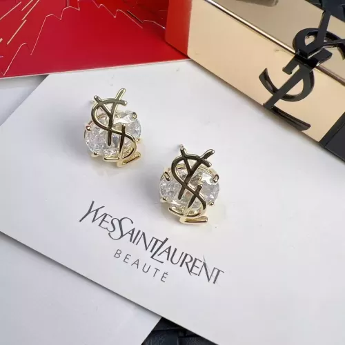Wholesale Yves Saint Laurent YSL Earrings For Women #1344898 $34.00 USD, Wholesale Quality Replica Yves Saint Laurent YSL Earrings