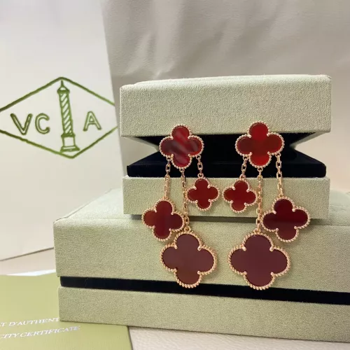 Wholesale Van Cleef &amp; Arpels Earrings For Women #1344907 $42.00 USD, Wholesale Quality Replica Van Cleef &amp; Arpels Earrings