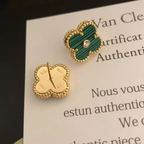 Replica Van Cleef & Arpels Earrings For Women #1345117 $25.00 USD for Wholesale