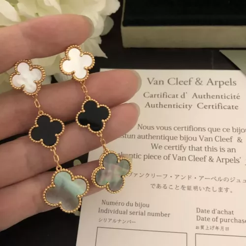 Wholesale Van Cleef &amp; Arpels Earrings For Women #1345118 $40.00 USD, Wholesale Quality Replica Van Cleef &amp; Arpels Earrings