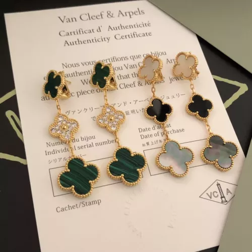 Replica Van Cleef & Arpels Earrings For Women #1345118 $40.00 USD for Wholesale