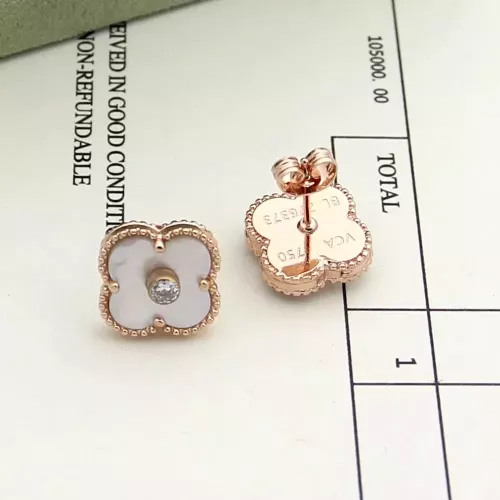 Replica Van Cleef & Arpels Earrings For Women #1345144 $27.00 USD for Wholesale