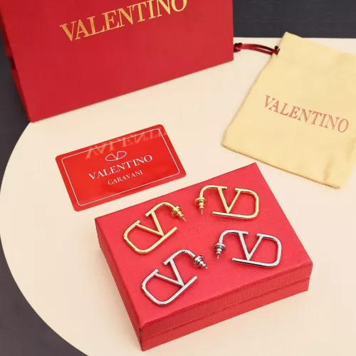Replica Valentino Earrings For Women #1345157 $25.00 USD for Wholesale