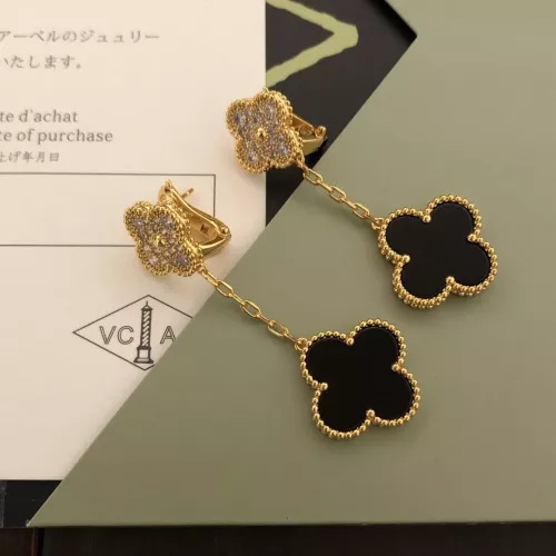 Replica Van Cleef & Arpels Earrings For Women #1345178 $36.00 USD for Wholesale