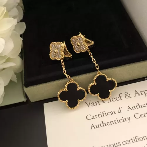 Replica Van Cleef & Arpels Earrings For Women #1345178 $36.00 USD for Wholesale