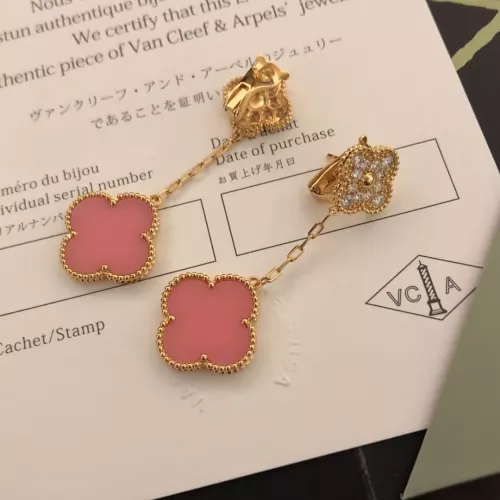 Replica Van Cleef & Arpels Earrings For Women #1345188 $34.00 USD for Wholesale