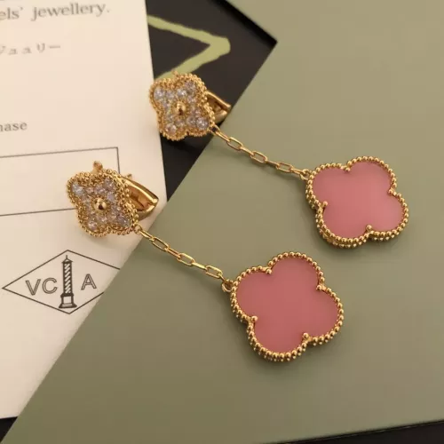 Replica Van Cleef & Arpels Earrings For Women #1345188 $34.00 USD for Wholesale