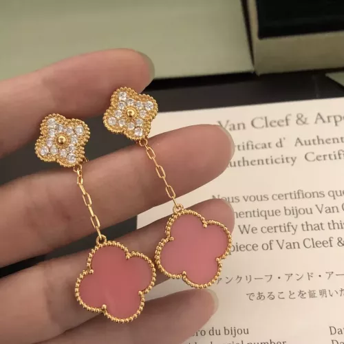 Replica Van Cleef & Arpels Earrings For Women #1345188 $34.00 USD for Wholesale