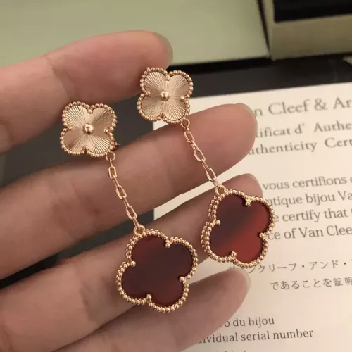 Replica Van Cleef & Arpels Earrings For Women #1345189 $34.00 USD for Wholesale