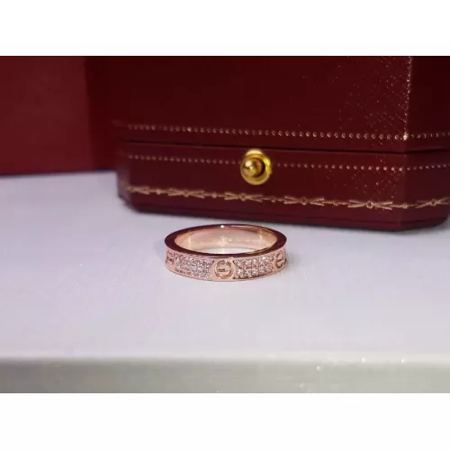 Wholesale Cartier Rings In Rose Gold #1345194 $25.00 USD, Wholesale Quality Replica Cartier Rings