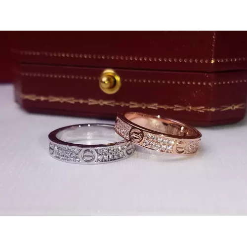Replica Cartier Rings In Rose Gold #1345194 $25.00 USD for Wholesale