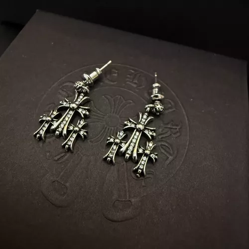 Wholesale Chrome Hearts Earrings #1345199 $32.00 USD, Wholesale Quality Replica Chrome Hearts Earrings