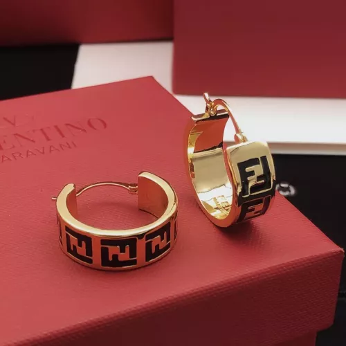 Wholesale Fendi Earrings For Women #1345200 $32.00 USD, Wholesale Quality Replica Fendi Earrings