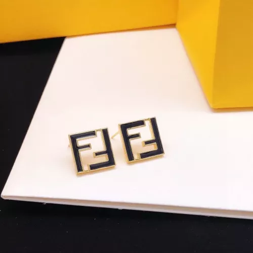 Wholesale Fendi Earrings For Women #1345201 $27.00 USD, Wholesale Quality Replica Fendi Earrings