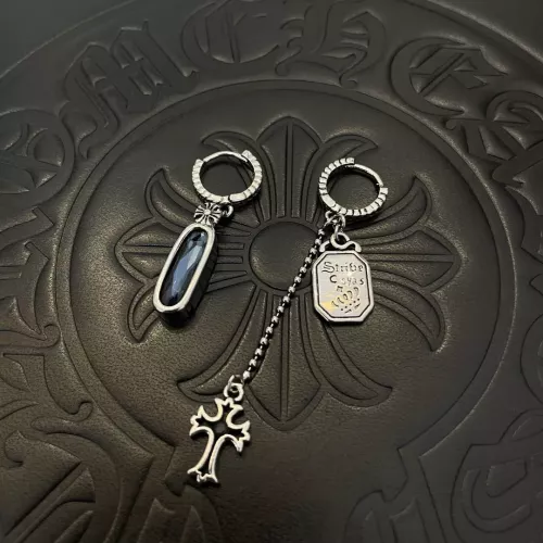 Wholesale Chrome Hearts Earrings #1345202 $36.00 USD, Wholesale Quality Replica Chrome Hearts Earrings