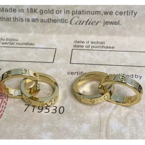 Wholesale Cartier Earrings For Women #1345265 $64.00 USD, Wholesale Quality Replica Cartier Earrings