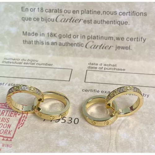 Wholesale Cartier Earrings For Women #1345266 $64.00 USD, Wholesale Quality Replica Cartier Earrings