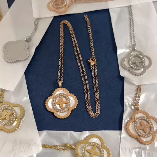 Wholesale Louis Vuitton Necklaces #1345383 $39.00 USD, Wholesale Quality Replica Louis Vuitton Necklaces