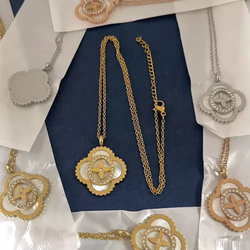 Wholesale Louis Vuitton Necklaces #1345384 $39.00 USD, Wholesale Quality Replica Louis Vuitton Necklaces