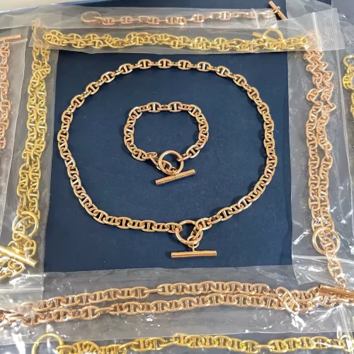 Wholesale Hermes Jewelry Set #1345462 $82.00 USD, Wholesale Quality Replica Hermes Jewelry Set